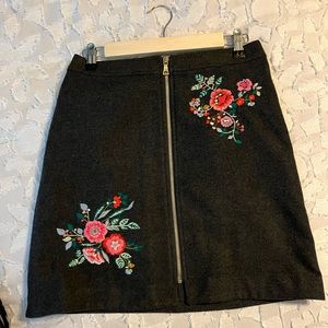 LOFT wool skirt. Size 4